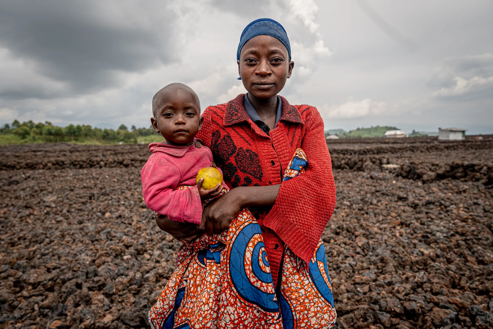 When Mount Nyiragongo erupted in 2021, farmer Chantal Furaha lost her land to lava. Today, she grows what she can on the volcanic terrain. Reconnecting her community to markets is helping her sell produce and sustain her family.