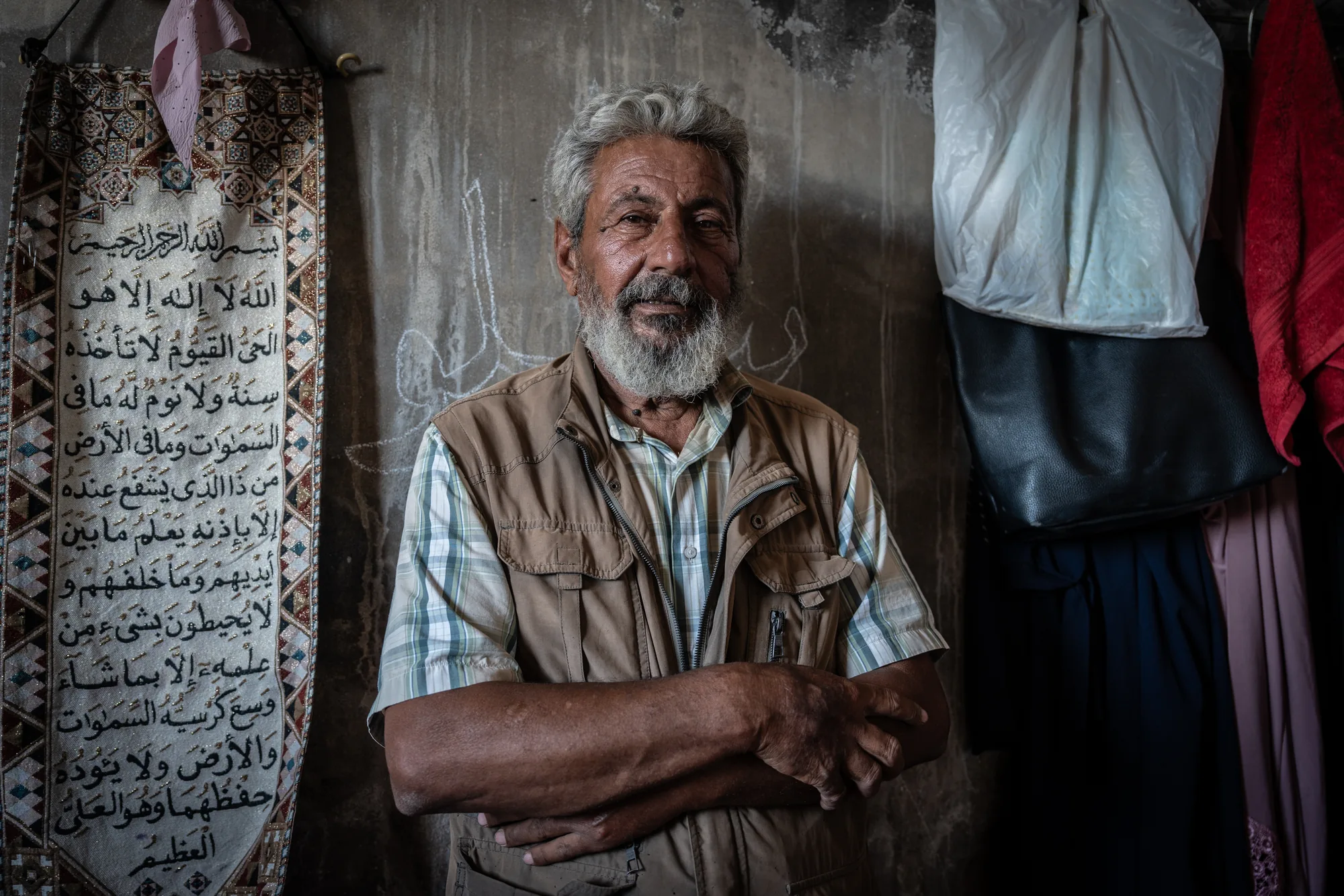 In Homs, Syria, Ahmed El Saeed stands in his home after years of conflict left it inaccessible. Clearing the rubble made it possible for families to return, restoring access to homes that provide safety, dignity and the foundation for rebuilding their lives.