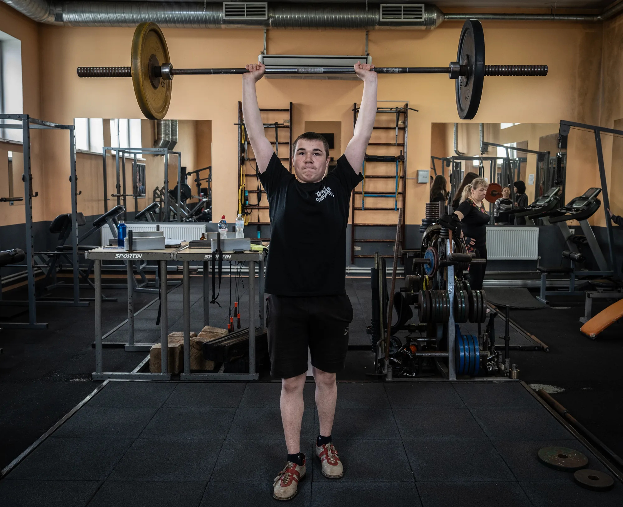Andrii Kashtanov, 15, trains at the Children’s Sports School in Ukraine as he prepares for his next competition. Restoring the sports hall will provide safer, more reliable training conditions, helping young people continue to pursue their dreams despite the challenges of war.